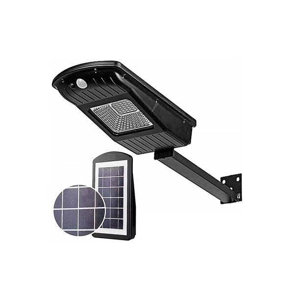 Lámpara Solar con Sensor de Movimiento — Ilumina Jardines y Fachadas Automáticamente