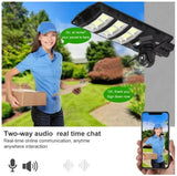 Reflector Solar 450W con Cámara PTZ 4G Full HD