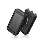 Power Bank Solar Portátil 10.000 mAh — Batería de Emergencia que se Carga con el Sol