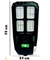 Reflector Solar 600W Cclamp con Sensor de Movimiento