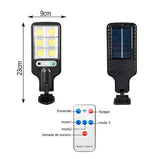 Lámpara Solar JX-616 con Sensor y Control Remoto