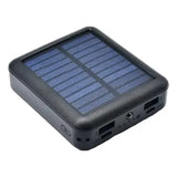 Power Bank Solar Portátil 10.000 mAh — Batería de Emergencia que se Carga con el Sol