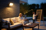 Lámpara Solar 200W de Alta Potencia — Luz Blanca Intensa para Exteriores